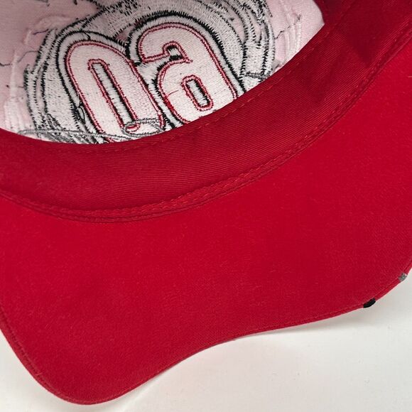 Vintage NASCAR Greg Biffle Baseball Hat Cap 60 Roush Auto Racing Strapback Red - Picture 5 of 9